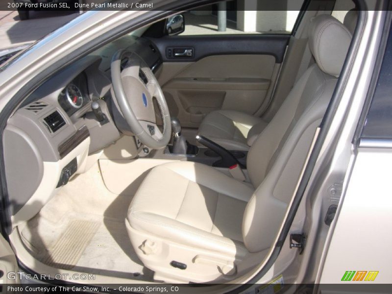 Dune Pearl Metallic / Camel 2007 Ford Fusion SEL