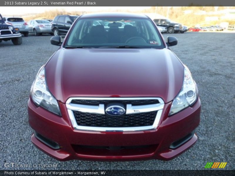 Venetian Red Pearl / Black 2013 Subaru Legacy 2.5i