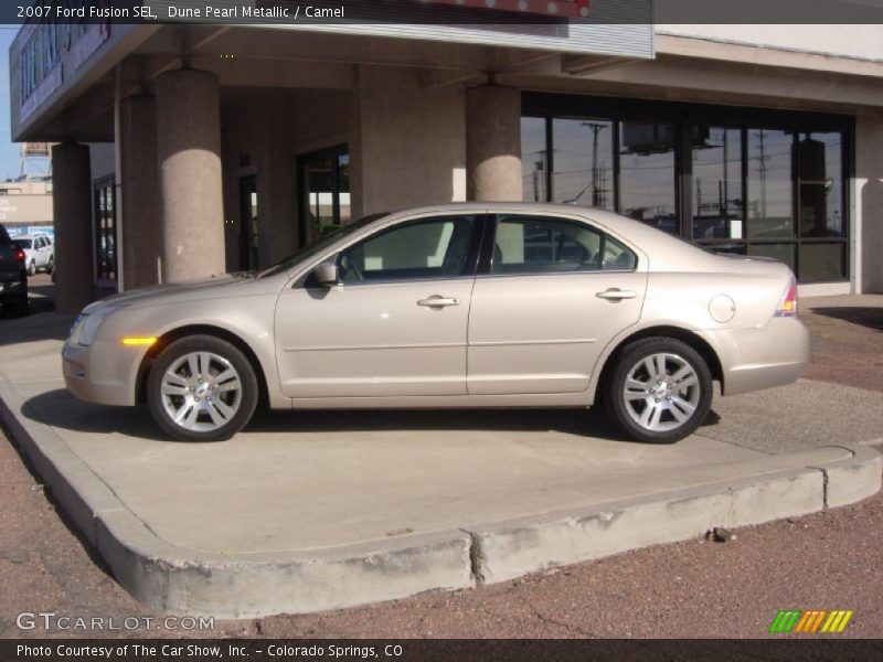 Dune Pearl Metallic / Camel 2007 Ford Fusion SEL