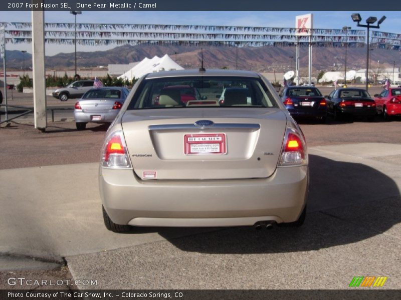 Dune Pearl Metallic / Camel 2007 Ford Fusion SEL