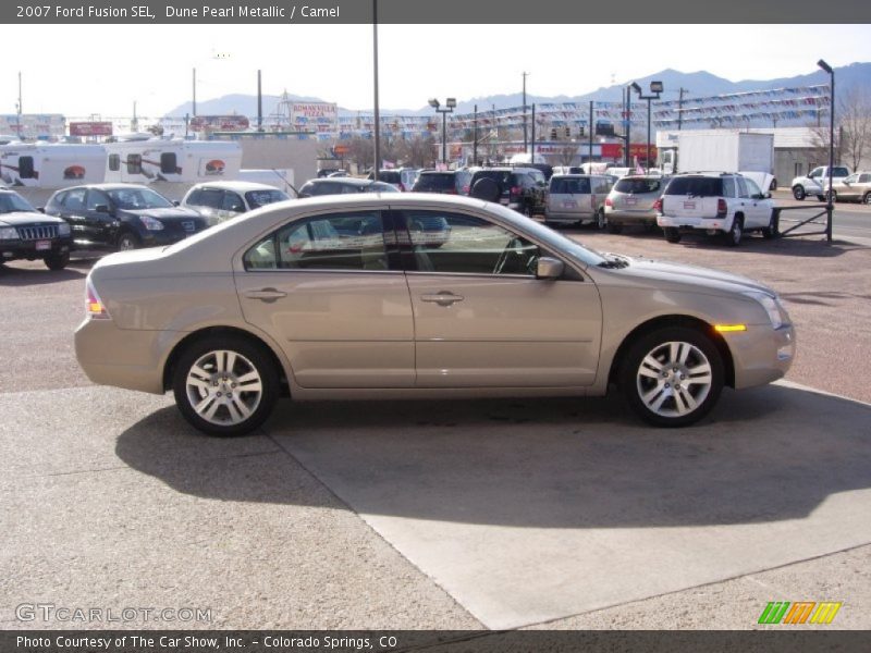 Dune Pearl Metallic / Camel 2007 Ford Fusion SEL