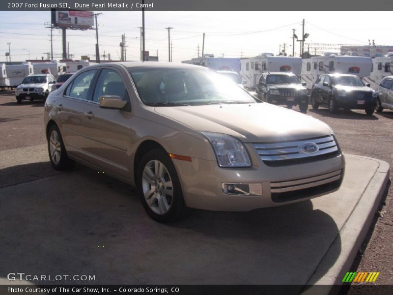Dune Pearl Metallic / Camel 2007 Ford Fusion SEL