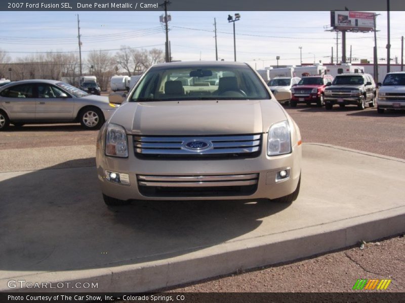 Dune Pearl Metallic / Camel 2007 Ford Fusion SEL