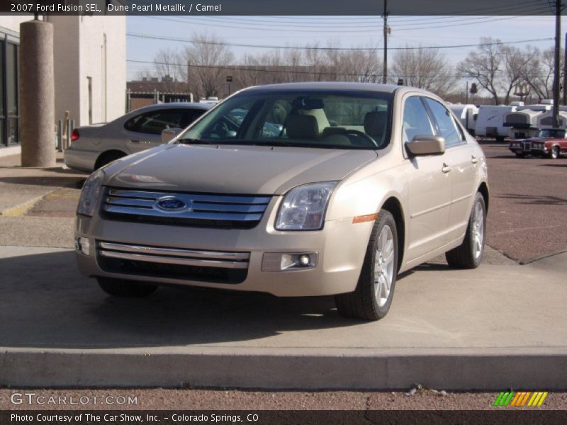 Dune Pearl Metallic / Camel 2007 Ford Fusion SEL