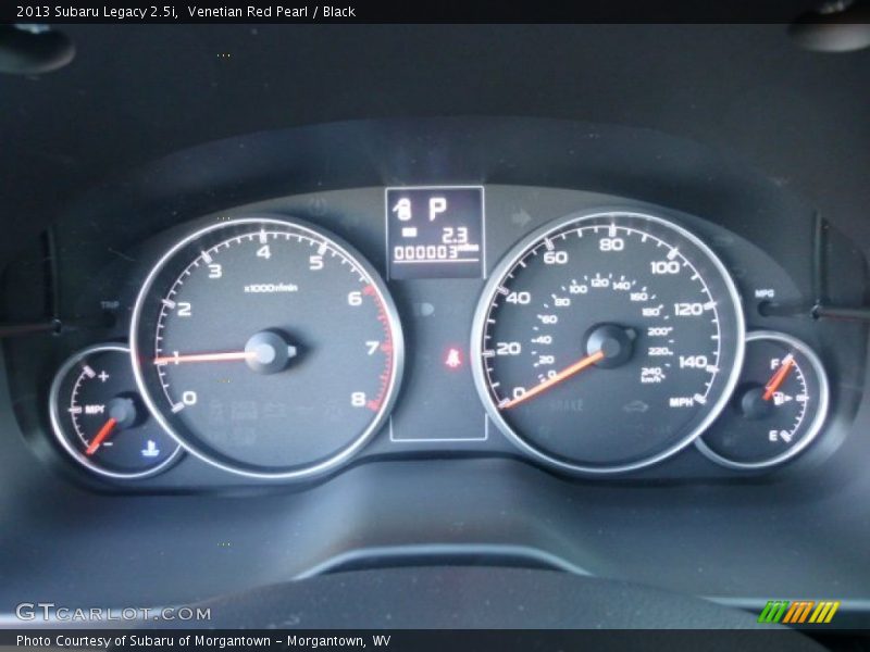  2013 Legacy 2.5i 2.5i Gauges