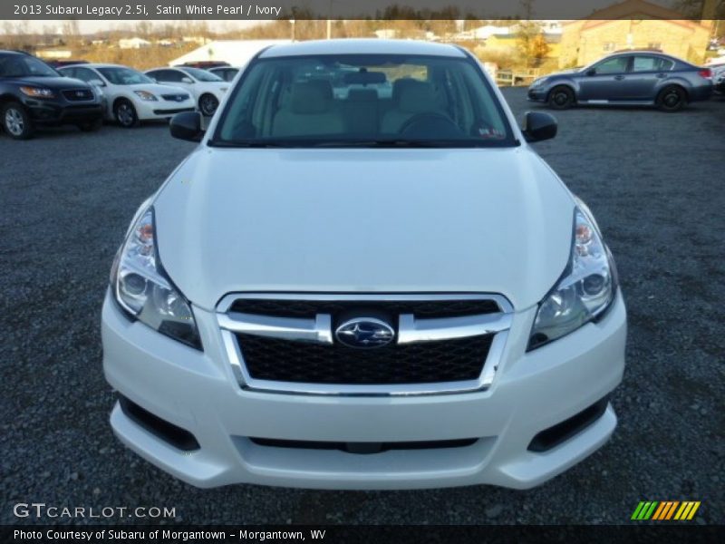 Satin White Pearl / Ivory 2013 Subaru Legacy 2.5i