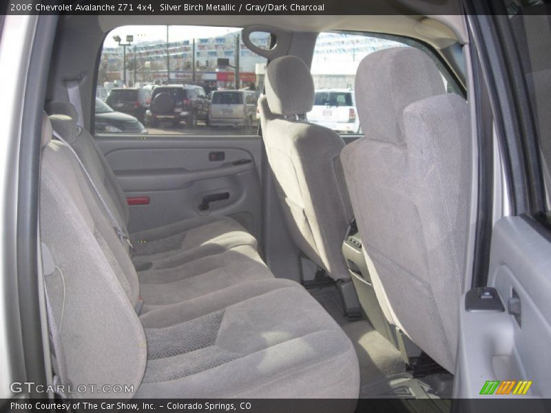 Silver Birch Metallic / Gray/Dark Charcoal 2006 Chevrolet Avalanche Z71 4x4