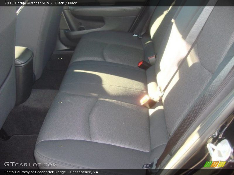 Black / Black 2013 Dodge Avenger SE V6