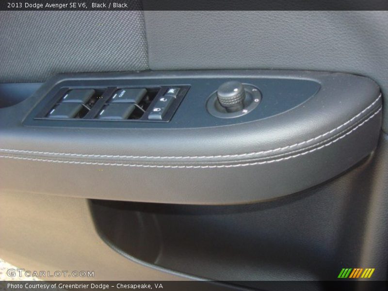 Black / Black 2013 Dodge Avenger SE V6