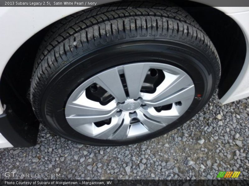 Satin White Pearl / Ivory 2013 Subaru Legacy 2.5i