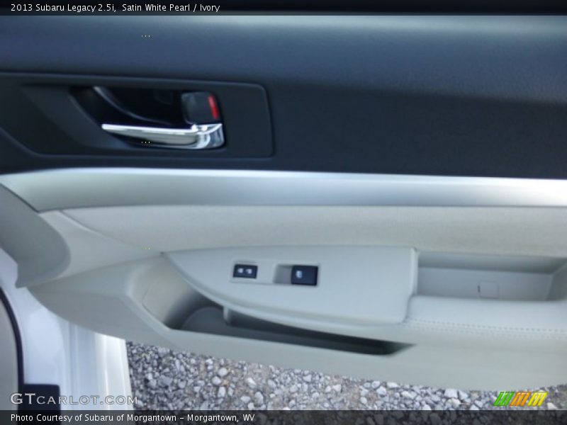 Satin White Pearl / Ivory 2013 Subaru Legacy 2.5i