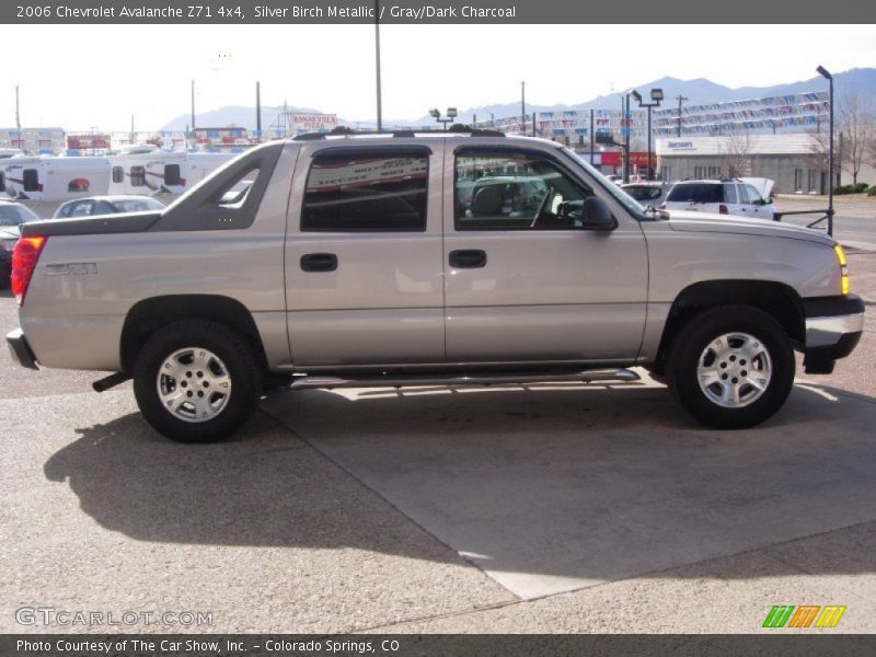 Silver Birch Metallic / Gray/Dark Charcoal 2006 Chevrolet Avalanche Z71 4x4