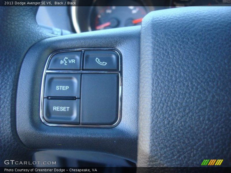 Black / Black 2013 Dodge Avenger SE V6