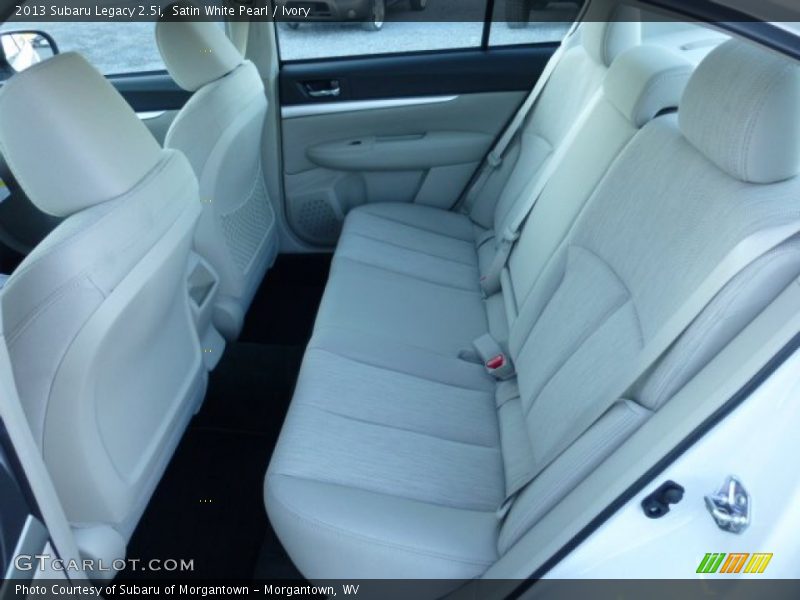 Satin White Pearl / Ivory 2013 Subaru Legacy 2.5i