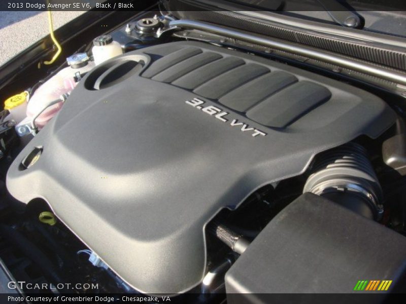 Black / Black 2013 Dodge Avenger SE V6
