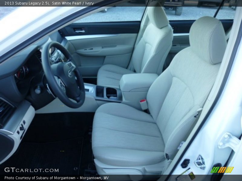 Satin White Pearl / Ivory 2013 Subaru Legacy 2.5i