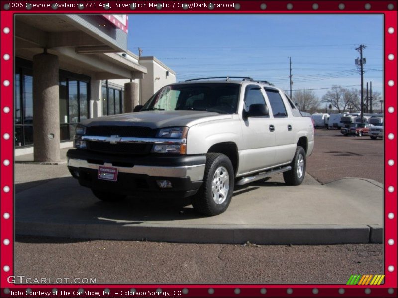 Silver Birch Metallic / Gray/Dark Charcoal 2006 Chevrolet Avalanche Z71 4x4