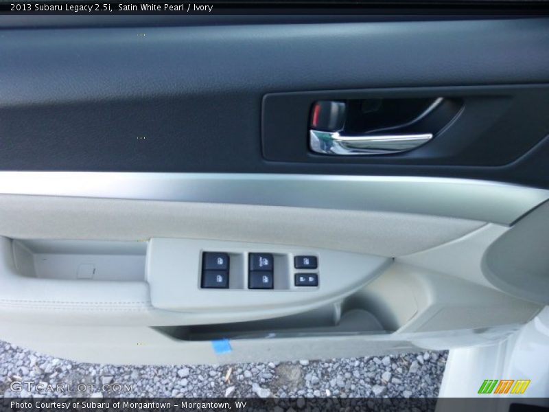 Satin White Pearl / Ivory 2013 Subaru Legacy 2.5i