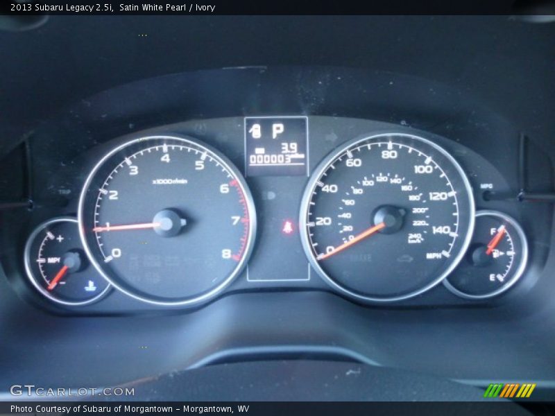  2013 Legacy 2.5i 2.5i Gauges