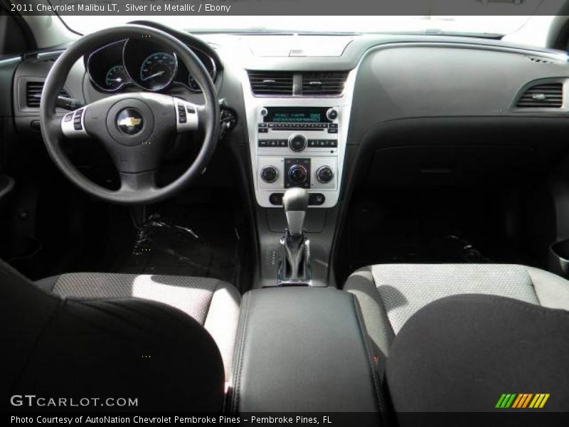 Silver Ice Metallic / Ebony 2011 Chevrolet Malibu LT