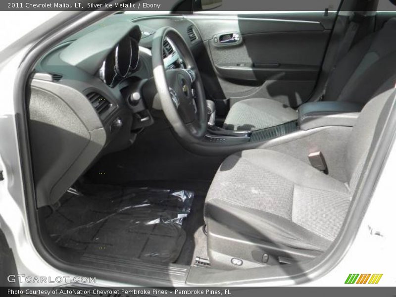 Silver Ice Metallic / Ebony 2011 Chevrolet Malibu LT