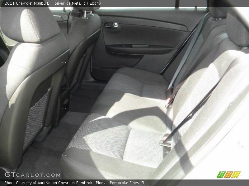Silver Ice Metallic / Ebony 2011 Chevrolet Malibu LT
