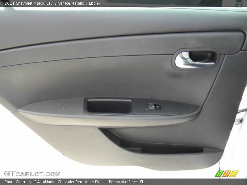 Silver Ice Metallic / Ebony 2011 Chevrolet Malibu LT
