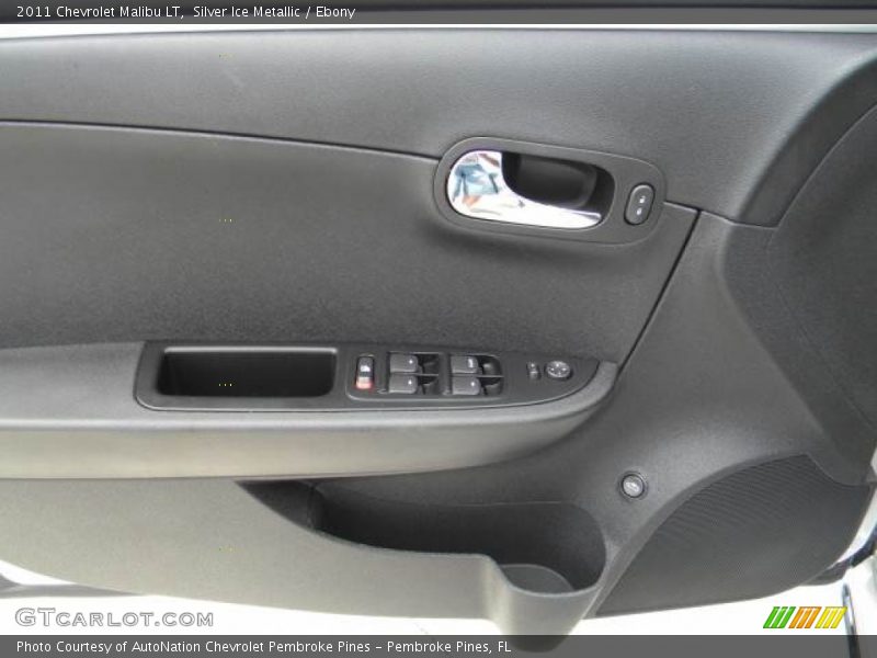Silver Ice Metallic / Ebony 2011 Chevrolet Malibu LT
