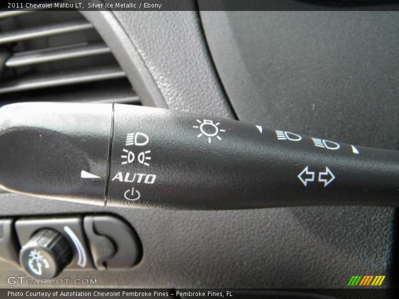Silver Ice Metallic / Ebony 2011 Chevrolet Malibu LT