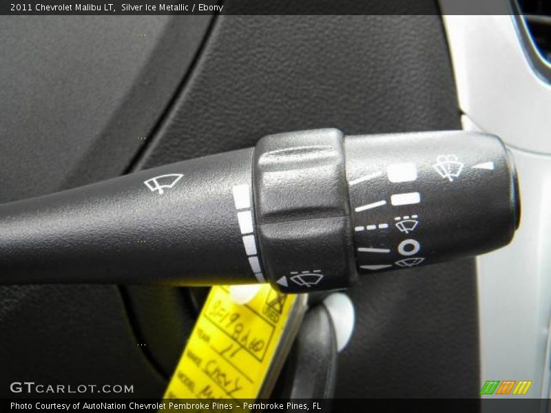 Silver Ice Metallic / Ebony 2011 Chevrolet Malibu LT