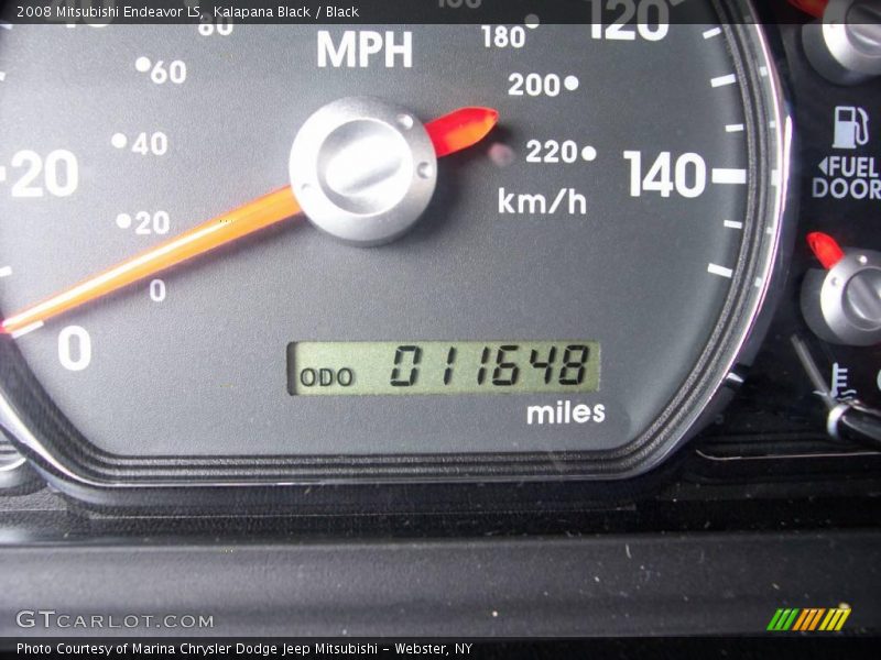 Kalapana Black / Black 2008 Mitsubishi Endeavor LS