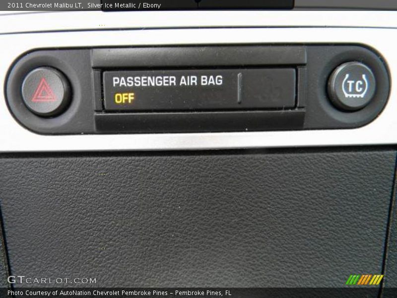 Silver Ice Metallic / Ebony 2011 Chevrolet Malibu LT