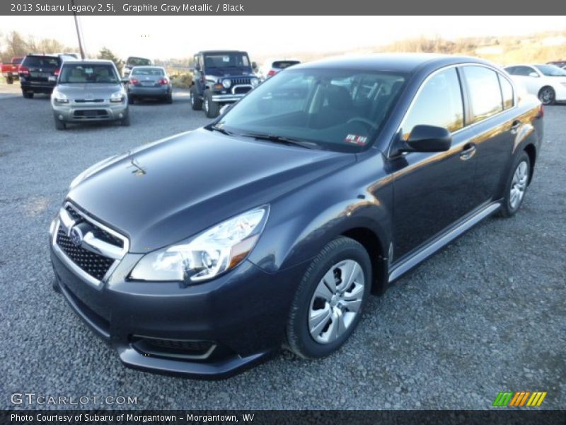 Graphite Gray Metallic / Black 2013 Subaru Legacy 2.5i