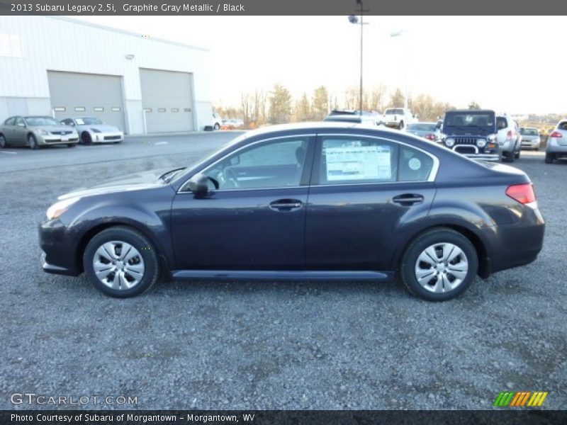 Graphite Gray Metallic / Black 2013 Subaru Legacy 2.5i
