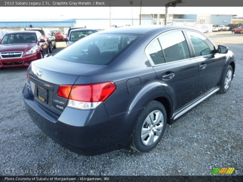 Graphite Gray Metallic / Black 2013 Subaru Legacy 2.5i