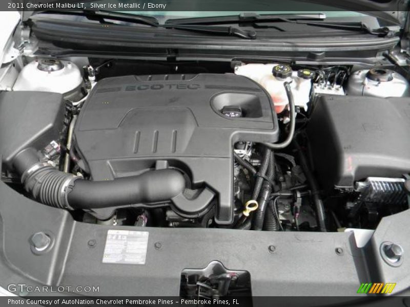 Silver Ice Metallic / Ebony 2011 Chevrolet Malibu LT