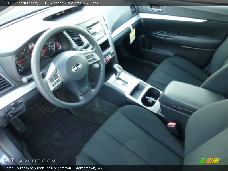 Graphite Gray Metallic / Black 2013 Subaru Legacy 2.5i