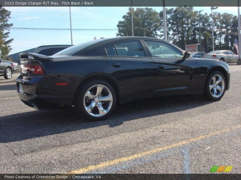 Pitch Black / Black 2013 Dodge Charger R/T Max
