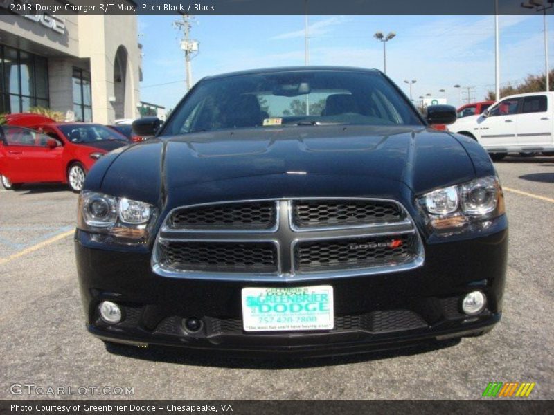 Pitch Black / Black 2013 Dodge Charger R/T Max