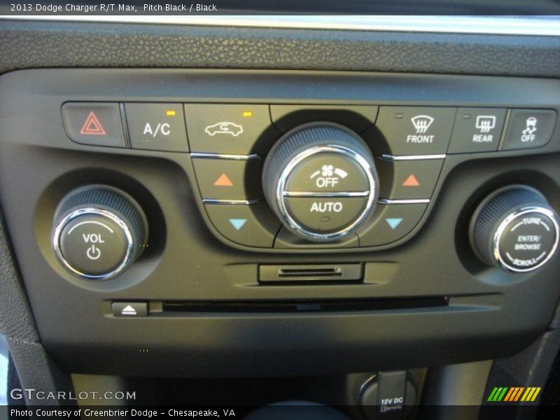 Pitch Black / Black 2013 Dodge Charger R/T Max