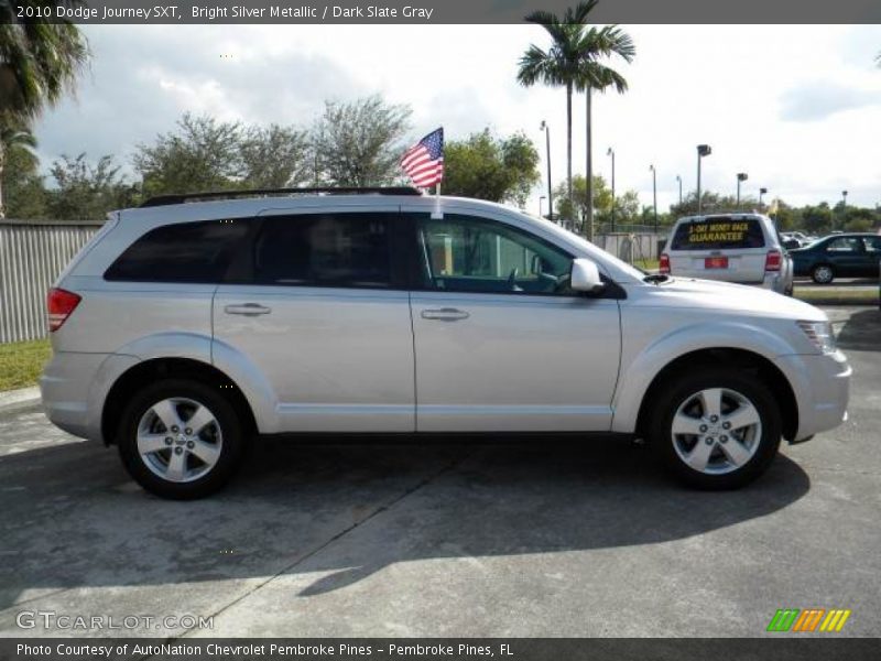 Bright Silver Metallic / Dark Slate Gray 2010 Dodge Journey SXT