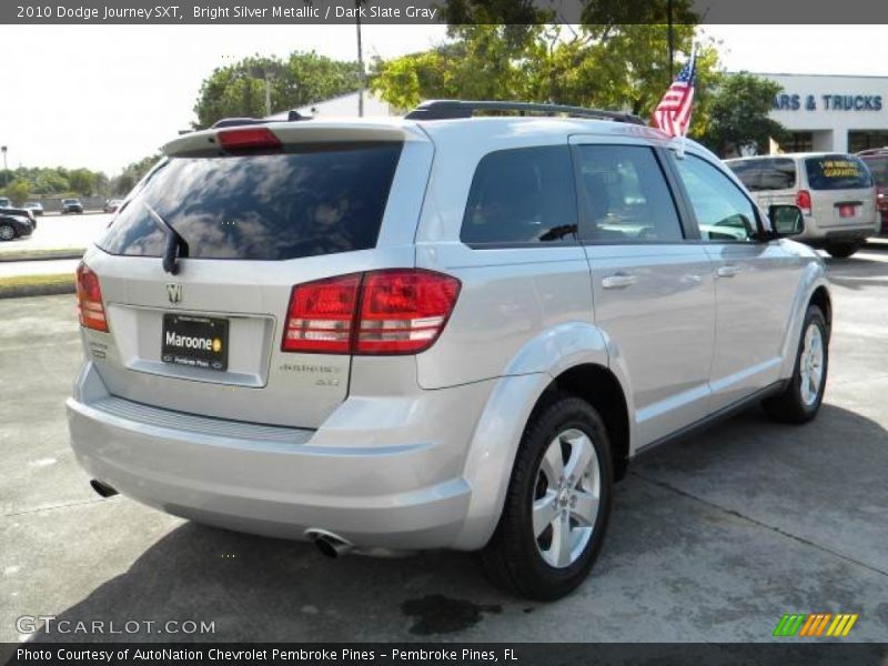 Bright Silver Metallic / Dark Slate Gray 2010 Dodge Journey SXT