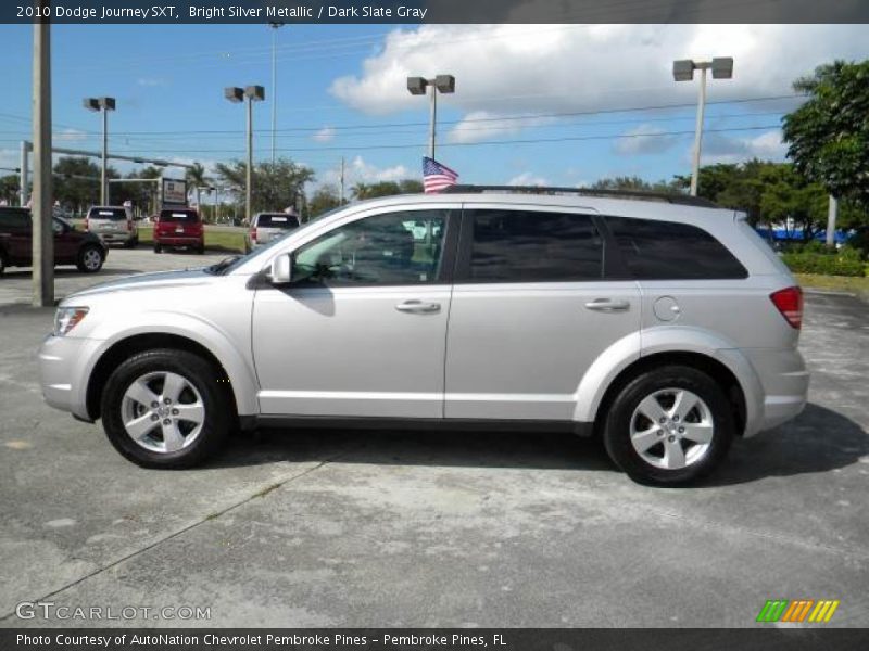 Bright Silver Metallic / Dark Slate Gray 2010 Dodge Journey SXT