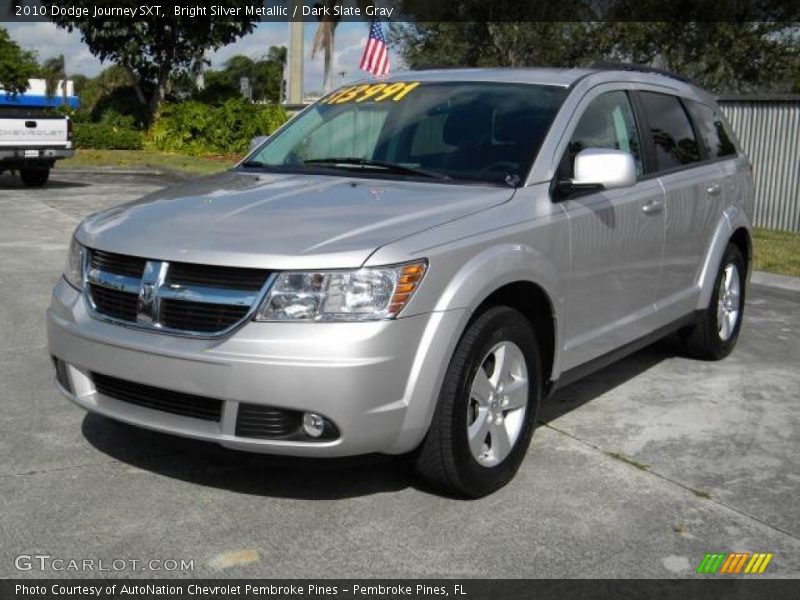 Bright Silver Metallic / Dark Slate Gray 2010 Dodge Journey SXT