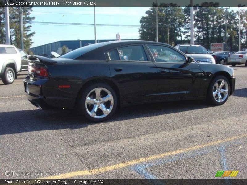 Pitch Black / Black 2013 Dodge Charger R/T Max