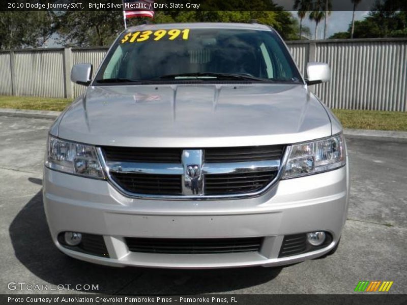 Bright Silver Metallic / Dark Slate Gray 2010 Dodge Journey SXT