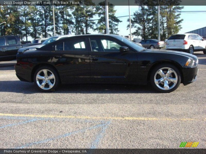 Pitch Black / Black 2013 Dodge Charger R/T Max