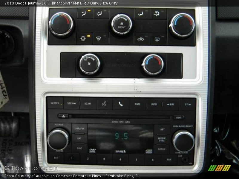 Bright Silver Metallic / Dark Slate Gray 2010 Dodge Journey SXT
