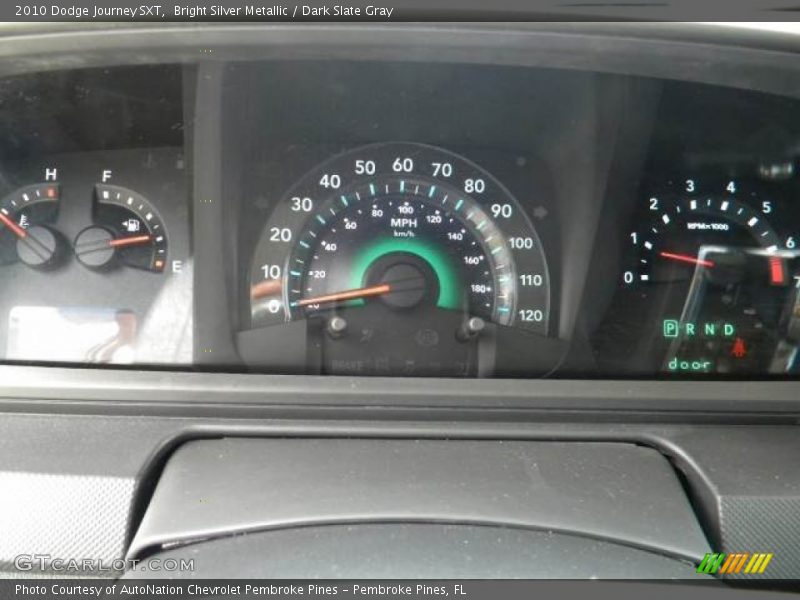 Bright Silver Metallic / Dark Slate Gray 2010 Dodge Journey SXT