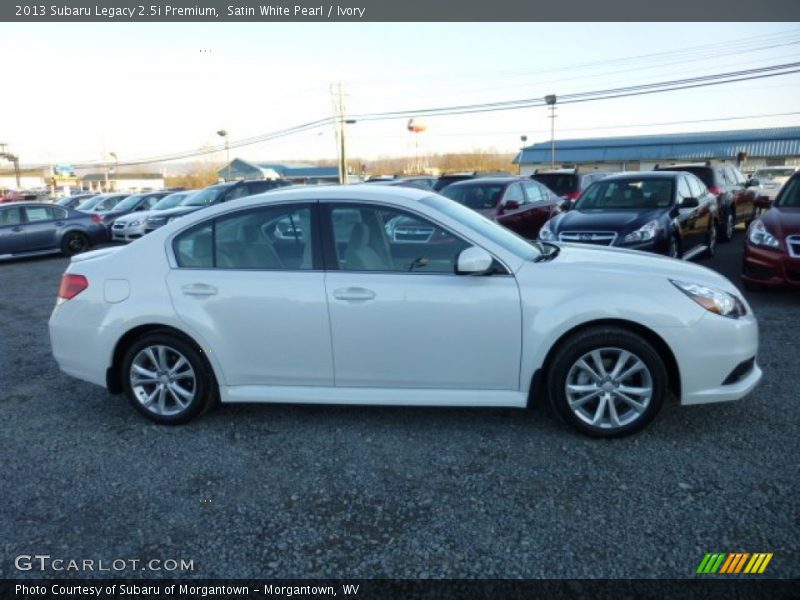 Satin White Pearl / Ivory 2013 Subaru Legacy 2.5i Premium